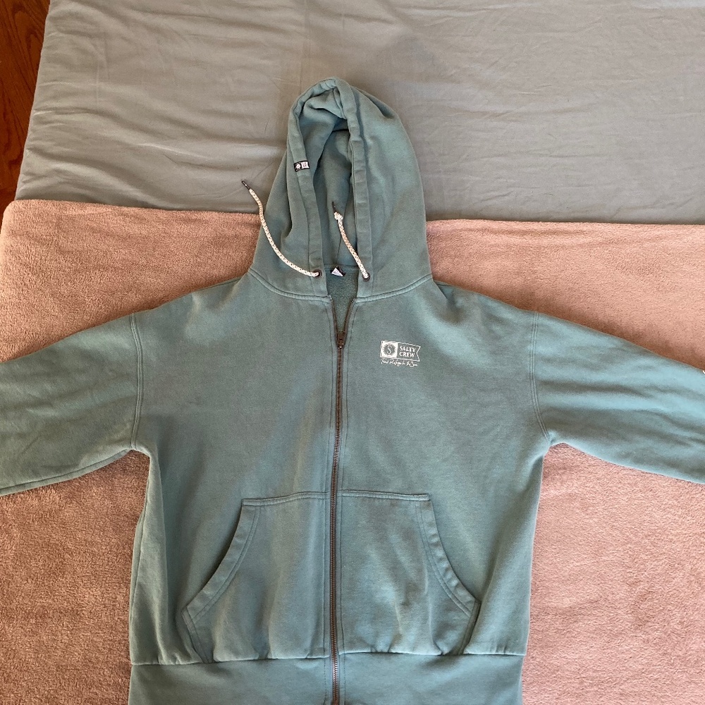Salty crew women zip up hoodie